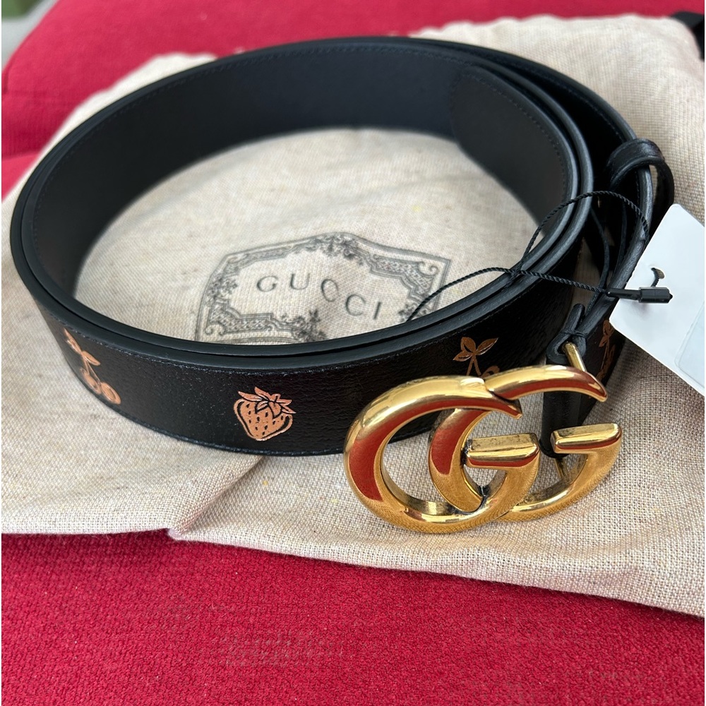 COPY - Gucci black Marmont Doll belt NID - Picture 3 of 9